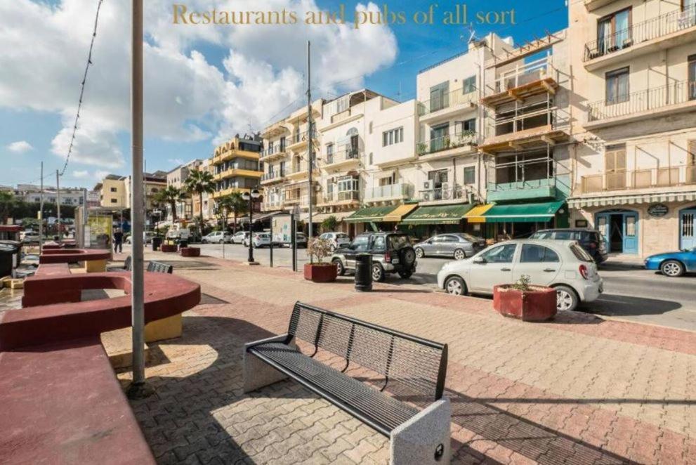 Sea View 2 Bedroom Apartment Marsaskala Exterior foto